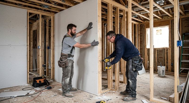 Residential Drywall Service in Overland Park, KS